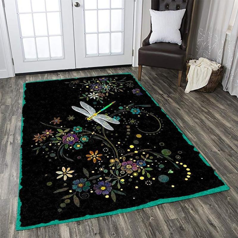 Dragonfly 5 Rug Living Room Rug