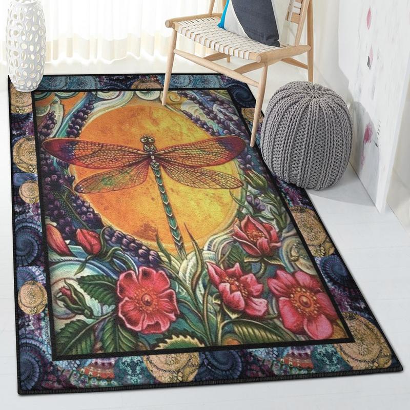 Dragonfly Indoor Indoor Rugs Gearsly Dragonfly Rug