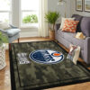 Edmonton Oilers Area Rug NHL Area Rug Dining Room Rugs Indoor Rug Rectangle Carpet edmonton oilers rug living room carpet regtangle carpet floor decor home decor ver 137