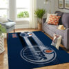 Edmonton Oilers Area Rug NHL Area Rug Bedroom Area Rug Indoor Rugs Rectangle Carpet edmonton oilers rug living room carpet regtangle carpet floor decor home decor ver 140