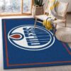 Edmonton Oilers Rug NHL Area Rug Living Room Area Rug Indoor Rugs Rectangle Carpet edmonton oilers rug living room carpet regtangle carpet floor decor home decor ver 145