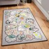 flower garden indoor outdoor rugs flowers rug