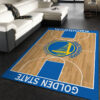 Golden State Warriors Rug NBA Area Rug Living Room Area Rug Indoor Rugs Rectangle Carpet golden state warriors rug living room carpet regtangle carpet floor decor home decor ver 312