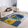 Golden State Warriors Area Rug NBA Area Rug Living Room Rug Indoor Rug Rectangle Carpet golden state warriors rug living room carpet regtangle carpet floor decor home decor ver 331