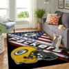 green bay packers carpet bath rug floor rug regtangle carpet home decor ver 706
