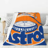Houston Astros Blanket FLeece Blanket Throw Blanket houston astros blanket fleece blanket throw blanket v52