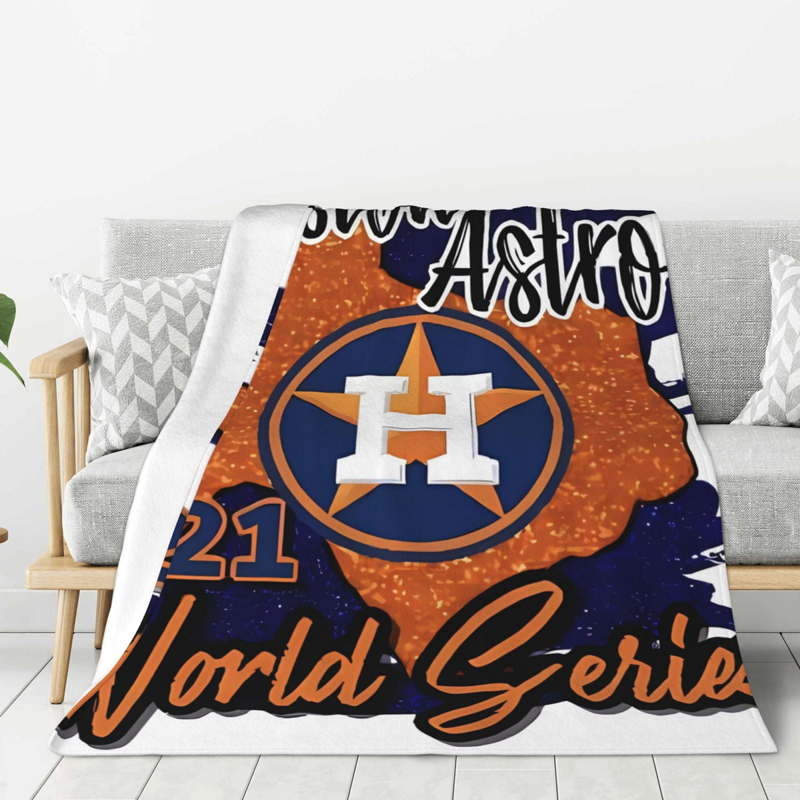 Houston Astros Blankets FLeece Blanket Throw Blanket