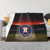 Houston Astros Blankets FLeece Blanket Throw Blanket houston astros blankets fleece blanket throw blanket v31