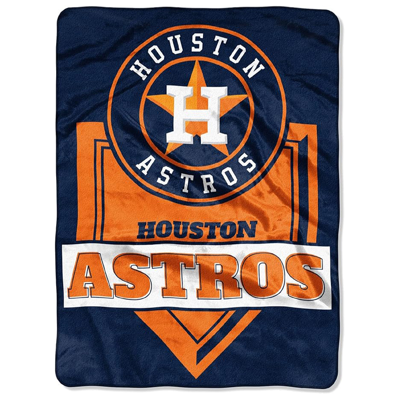 Houston Astros Blankets Sherpa Blanket Throw Blanket
