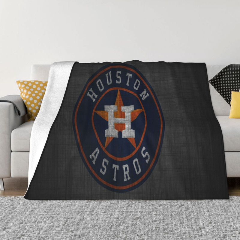 Houston Astros Blankets Sherpa Blanket Throw Blanket