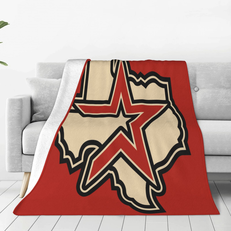 Houston Astros Blankets Sherpa Blanket Throw Blanket