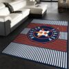 Houston Astros Area Rug MLB Area Rug Bathroom Rug Indoor Rug Rectangle Carpet houston astros rug living room carpet regtangle carpet floor decor home decor ver 116