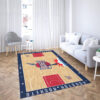 Houston Rockets Rug NBA Area Rug Kitchen Rug Indoor Rugs Rectangle Carpet houston rockets rug living room carpet regtangle carpet floor decor home decor ver 347