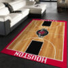 Houston Rockets Rug NBA Area Rug Bathroom Rug Indoor Rugs Rectangle Carpet houston rockets rug living room carpet regtangle carpet floor decor home decor ver 349