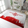 Houston Rockets Rug NBA Area Rug Dining Room Rug Indoor Indoor Rugs Rectangle Carpet houston rockets rug living room carpet regtangle carpet floor decor home decor ver 350
