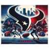Houston Texans Blanket Sherpa Blanket Throw Blanket houston texans blanket sherpa blanket throw blanket v28