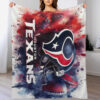 Houston Texans Blankets Sherpa Blanket Throw Blanket houston texans blankets sherpa blanket throw blanket v8