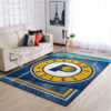 Indiana Pacers Area Rug NBA Area Rug Dining Room Rug Indoor Indoor Rug Rectangle Carpet indiana pacers rug living room carpet regtangle carpet floor decor home decor ver 358