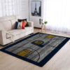 Indiana Pacers Rug NBA Area Rug Bathroom Rugs Indoor Rug Rectangle Carpet indiana pacers rug living room carpet regtangle carpet floor decor home decor ver 362