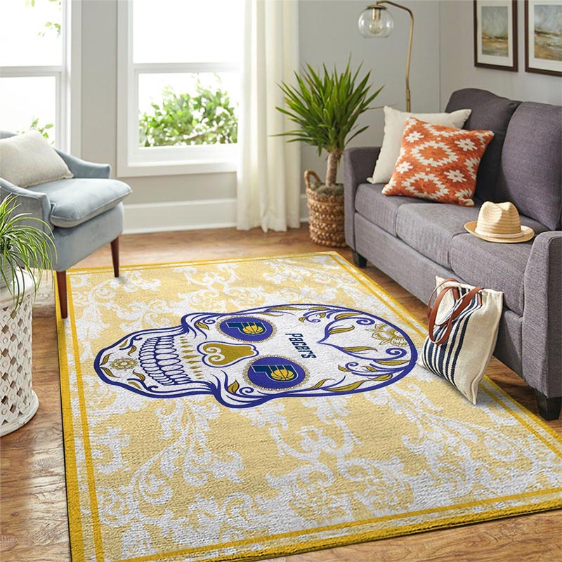 Indiana Pacers Rug NBA Area Rug Living Room Rug Indoor Rug Rectangle Carpet
