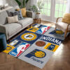 Indiana Pacers Rug NBA Area Rug Bedroom Rug Indoor Indoor Rugs Rectangle Carpet indiana pacers rug living room carpet regtangle carpet floor decor home decor ver 376
