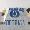 Indianapolis Colts Blanket Sherpa Blanket Throw Blanket indianapolis colts blanket sherpa blanket throw blanket v3
