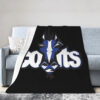 Indianapolis Colts Blanket Sherpa Blanket Throw Blanket indianapolis colts blanket sherpa blanket throw blanket v69