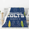 Indianapolis Colts Blankets Sherpa Blanket Throw Blanket indianapolis colts blankets sherpa blanket throw blanket v4