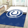 Indianapolis Colts Rug NFL Area Rug Dining Room Rug Indoor Rugs Rectangle Carpet indianapolis colts rug bathroom rug floor rug regtangle carpet home decor ver 870