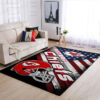 Kansas City Chiefs Rug NFL Area Rug Kitchen Rug Indoor Indoor Rug Rectangle Carpet kansas city chiefs area rug living room rug floor rug regtangle carpet home decor ver 962