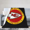 Kansas City Chiefs Blanket FLeece Blanket Throw Blanket kansas city chiefs blanket fleece blanket throw blanket v15