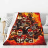 Kansas City Chiefs Blanket FLeece Blanket Throw Blanket kansas city chiefs blanket fleece blanket throw blanket v86