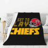 Kansas City Chiefs Blanket Sherpa Blanket Throw Blanket kansas city chiefs blanket sherpa blanket throw blanket v156