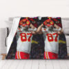 Kansas City Chiefs Blankets FLeece Blanket Throw Blanket kansas city chiefs blankets fleece blanket throw blanket v11