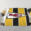 Kansas City Chiefs Blankets FLeece Blanket Throw Blanket kansas city chiefs blankets fleece blanket throw blanket v12