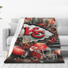 Kansas City Chiefs Blankets FLeece Blanket Throw Blanket kansas city chiefs blankets fleece blanket throw blanket v45