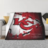 Kansas City Chiefs Blankets FLeece Blanket Throw Blanket kansas city chiefs blankets fleece blanket throw blanket v55