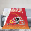 Kansas City Chiefs Blankets Sherpa Blanket Throw Blanket kansas city chiefs blankets sherpa blanket throw blanket v104