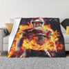 Kansas City Chiefs Blankets Sherpa Blanket Throw Blanket kansas city chiefs blankets sherpa blanket throw blanket v111