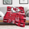 Kansas City Chiefs Blankets Sherpa Blanket Throw Blanket kansas city chiefs blankets sherpa blanket throw blanket v119