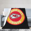 Kansas City Chiefs Blankets Sherpa Blanket Throw Blanket kansas city chiefs blankets sherpa blanket throw blanket v29