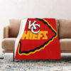 Kansas City Chiefs Blankets Sherpa Blanket Throw Blanket kansas city chiefs blankets sherpa blanket throw blanket v36