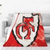Kansas City Chiefs Blankets Sherpa Blanket Throw Blanket kansas city chiefs blankets sherpa blanket throw blanket v48