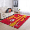 Kansas City Chiefs Rug NFL Area Rug Dining Room Rugs Indoor Rugs Rectangle Carpet kansas city chiefs carpet living room rug floor rug regtangle carpet home decor ver 969