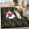 Kansas City Chiefs Area Rug NFL Area Rug Bathroom Rugs Indoor Rug Rectangle Carpet kansas city chiefs rug living room rug floor rug regtangle carpet home decor ver 982
