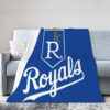Kansas City Royals Blanket FLeece Blanket Throw Blanket kansas city royals blanket fleece blanket throw blanket v52
