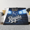 Kansas City Royals Blanket Sherpa Blanket Throw Blanket kansas city royals blanket sherpa blanket throw blanket v31