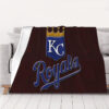 Kansas City Royals Blankets Sherpa Blanket Throw Blanket kansas city royals blankets sherpa blanket throw blanket v17