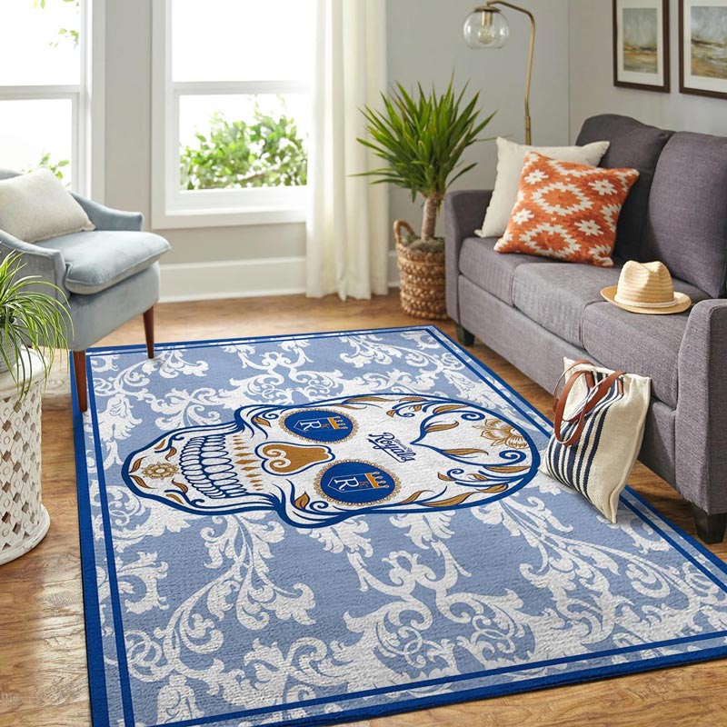 Kansas City Royals Rug MLB Area Rug Dining Room Rug Indoor Indoor Rug Rectangle Carpet