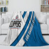 LA Clippers Blanket FLeece Blanket Throw Blanket la clippers blanket fleece blanket throw blanket v6